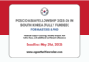 POSCO Asia Fellowship 2025