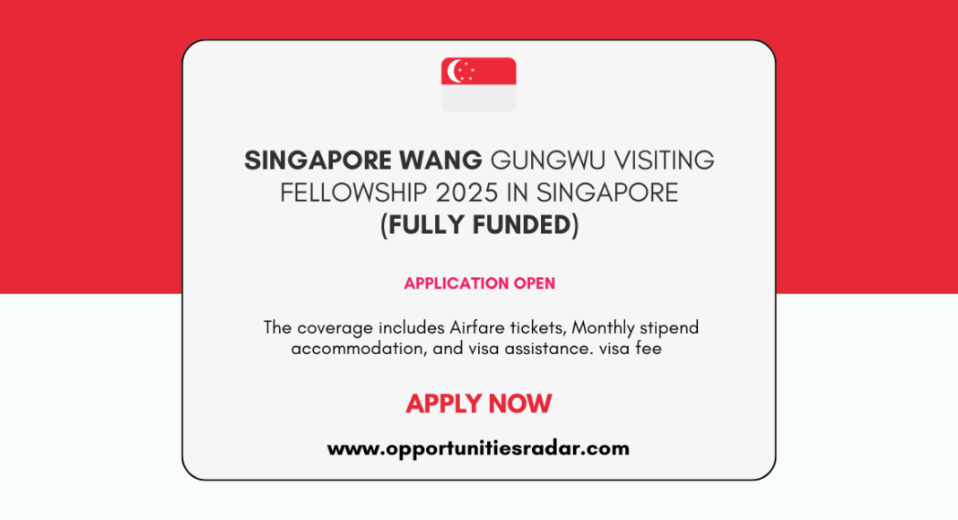 Singapore Wang Gungwu Visiting Fellowship 2025