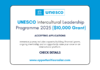 UNESCO Intercultural Leadership Program 2025