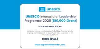 UNESCO Intercultural Leadership Program 2025