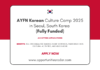 AYFN Korean Culture Camp 2025