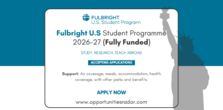 Fulbright US Student Programme 2026