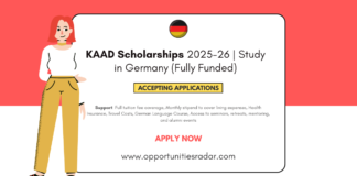 KAAD Scholarships 2025-26