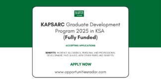 KAPSARC Graduate Development Program 2025