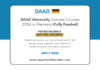 DAAD University Summer Courses 2026