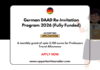 German DAAD Re-Invitation Program 2026