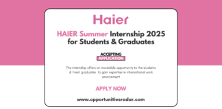 HAIER Summer Internship 2025