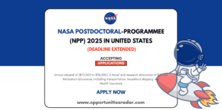 NASA Postdoctoral Program (NPP) 2025