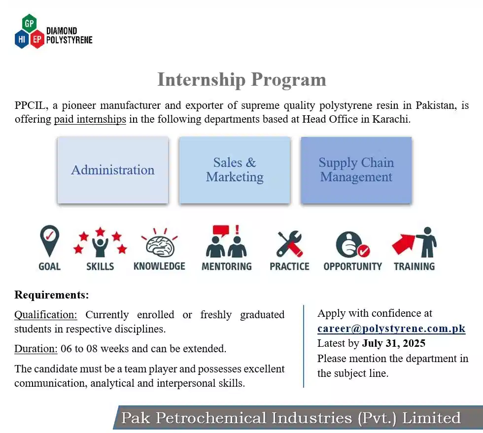 PPCIL-Paid-Internship-Program-2025-Advertisement