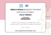 UNESCO Wonju Residency Program 2025