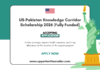 US-Pakistan Knowledge Corridor Scholarship 2026