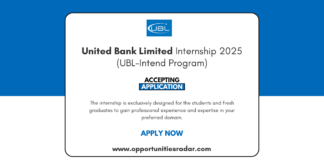 United Bank Limited Internship 2025