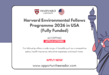 Harvard Environmental Fellows Program 2026