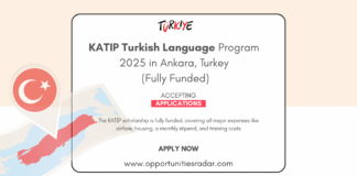 KATIP Turkish Language Program 2025