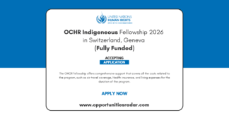OHCHR Indigeneous Fellowship 2026