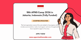 18th APNG Camp 2026