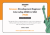 Amazon Development Engineer Internship 2026