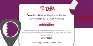 Doha Institute for Graduate Studies Scholarship 2026