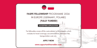 FASPE Fellowship Program 2026