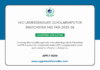 HEC Undergraduate Scholarships for Balochistan and FATA
