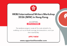 HKBU International Writers Workshop 2026 (IWW) in Hong Kong HKBU International Writers Workshop 2026