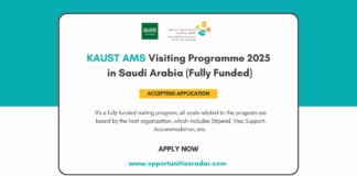 KAUST AMS Visiting Program 2025