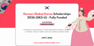 Korean Global Korea Scholarships 2026