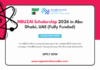 MBUZAI Scholarship 2026