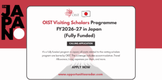 OIST Visiting Scholars Program 2026