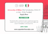 University of Milan DSU Scholarship 2026