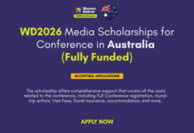 WD2026 Media Scholarships for Conference in Australia (Fully Funded) WD2026 Media Scholarships