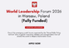 World Leadership Forum 2026