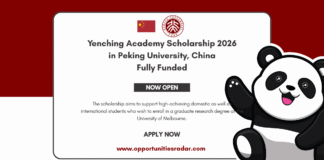 Yenching Academy Scholarship 2026