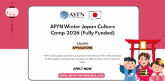 AFYN Winter Japan Culture Camp 2026