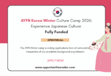 AYFN Korean Winter Culture Camp 2026: Experience Korean Culture AYFN Korean Winter Culture Camp 2026