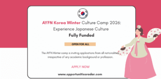 AYFN Korean Winter Culture Camp 2026
