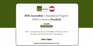 ISTA Journalist in Residence Program 2026