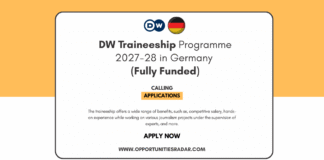 DW Traineeship Programme 2027
