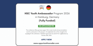 HSC Youth Ambassador Program 2026