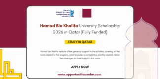 Hamad Bin Khalifa University Scholarship 2026