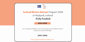 Iceland Writers Retreat Program 2026
