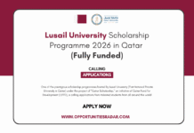 Lusail University Scholarship 2026 in Qatar (Fully Funded) Lusail University Scholarship 2026