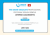 UNIDIR Graduate Professional Program 2026