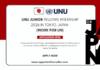 UNU Junior Fellows Internship 2026
