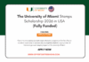 University of Miami Stamps Scholarship 2026