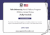 Yale University World Fellows Program 2026
