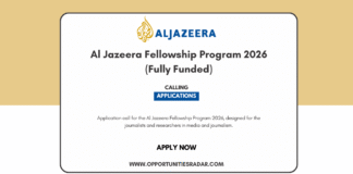 Al Jazeera Fellowship Program 2026