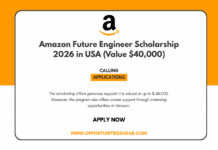 Amazon Future Engineer Scholarship 2026
