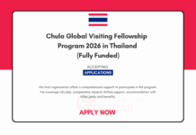 Chula Global Visiting Fellowship 2026
