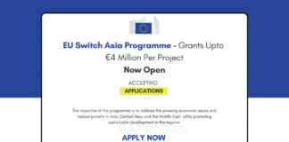 EU Switch Asia Programme 2026